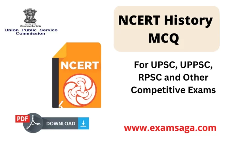 for UPSC, UPPSC, RPSC and Other Competitive Exams
