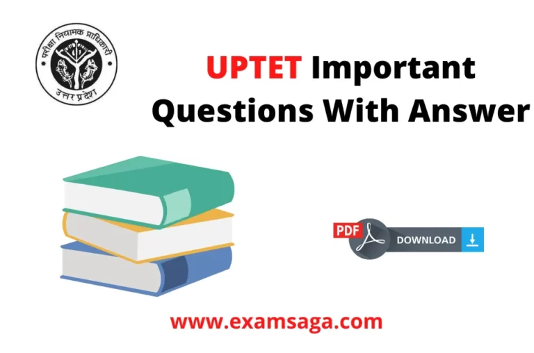 uptet important question in hindi