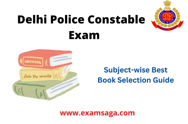 Best books for Delhi Police Constable