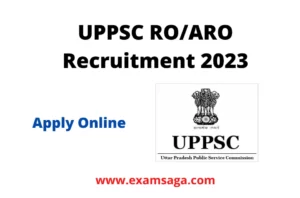 UPPSC RO/ARO Recruitment 2023