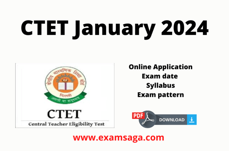 CTET January 2024