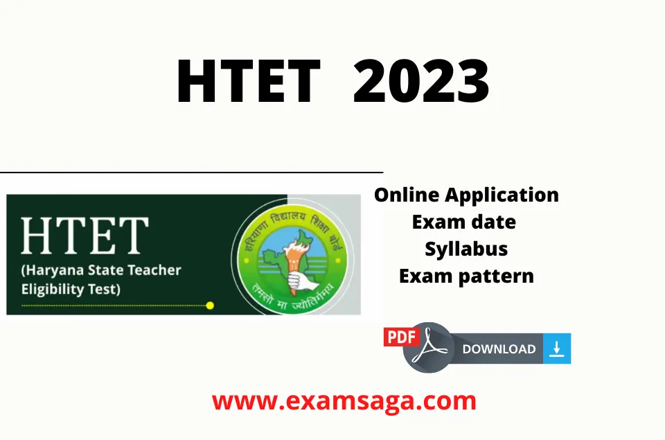 HTET 2023 bseh.org.in