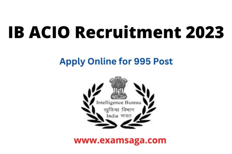 ib acio recruitment 2023