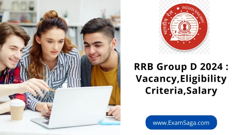 RRB Group D 2024 : Vacancy,Eligibility Criteria,Salary