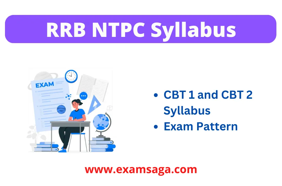 RRB NTPC Syllabus 2024, CBT 1 And CBT 2 Subject Wise Syllabus PDF ...