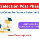 SSC Selection Post Phase 12 2024