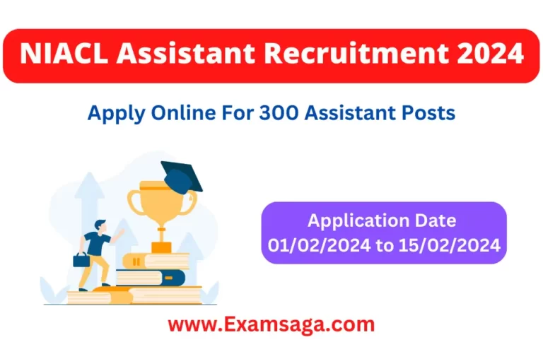 niacl assistant recruitment 2024