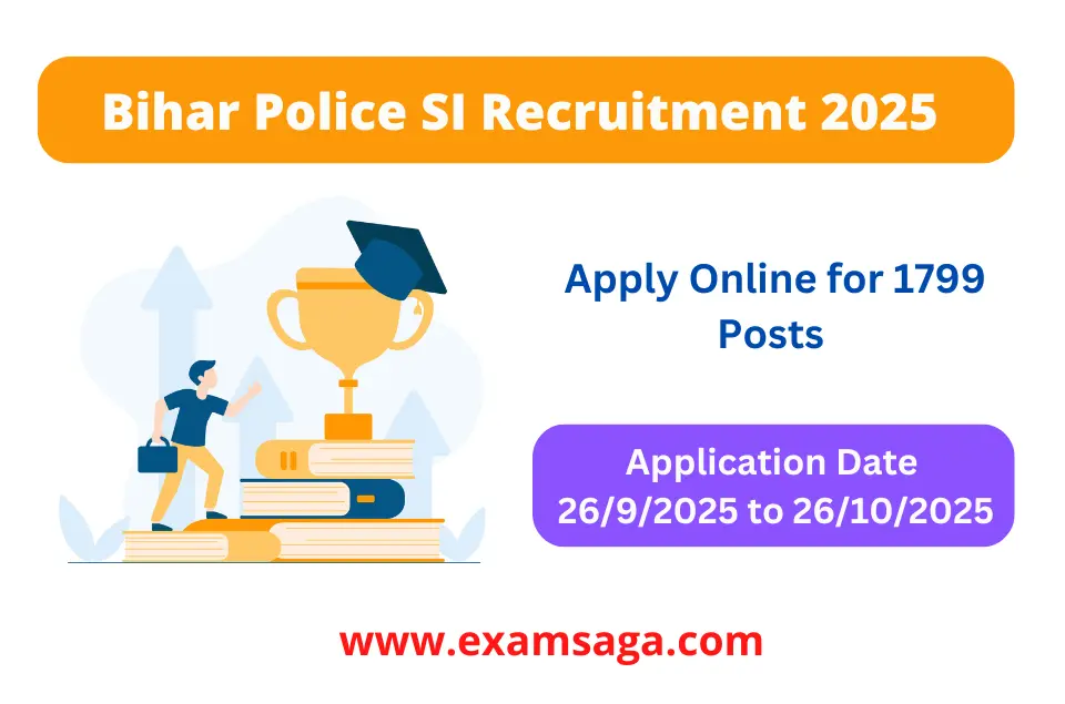 Bihar Police SI 2025