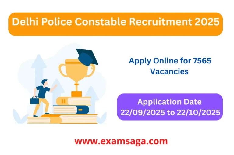 Delhi Police Constable Recruitment 2025