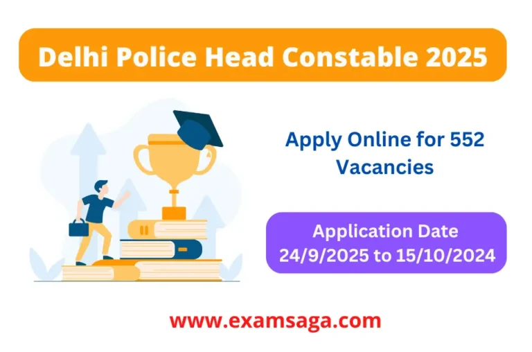 Delhi Police Head Constable 2025